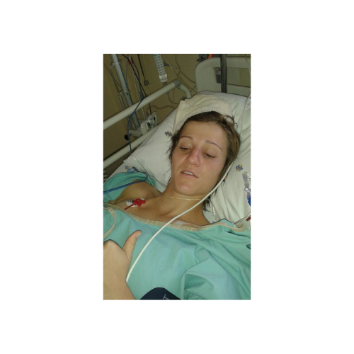 Chantell in hopsital