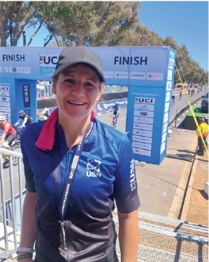 Finish line — Turning the Wheels on Dystonia